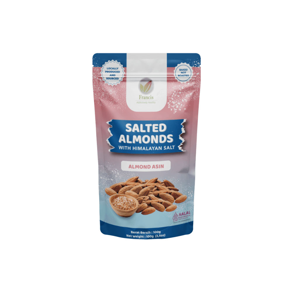 Francis Salted Almonds With Himalayan Salt 100g — image 1